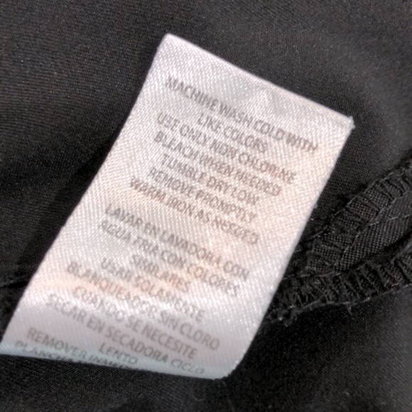 HH works by healing hands black nurses scrub top size 1X - Picture 6 of 9